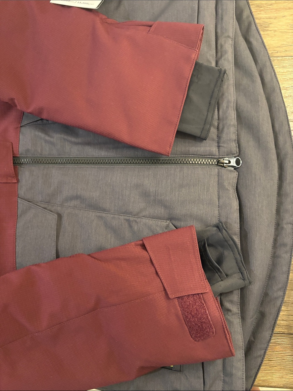 NWT [Boulder Gear] Goofy Insulated Wild Berry/Gray Colorblock Jacket Women’s M - Picture 5 of 15